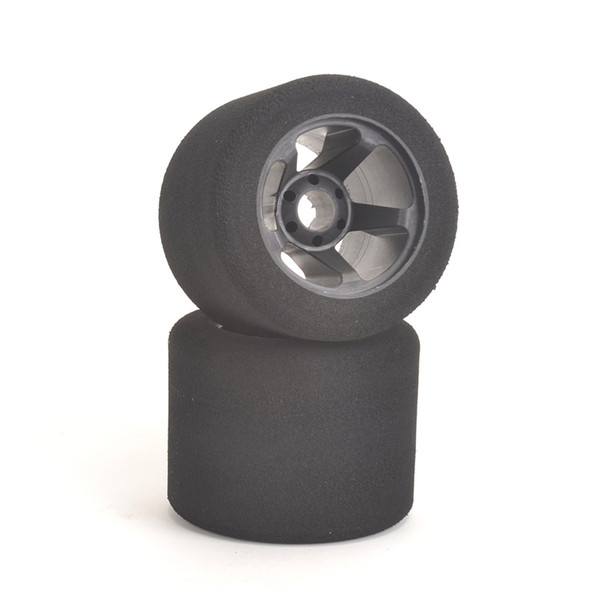 Contact RC J81507 1/8 Foam Rear Tires Damp Compound w/ 5 Spoke Rim Black (2) Contact RC J81507 1/8 Foam Rear Tires Damp Compound w/ 5 Spoke Rim Black (2)