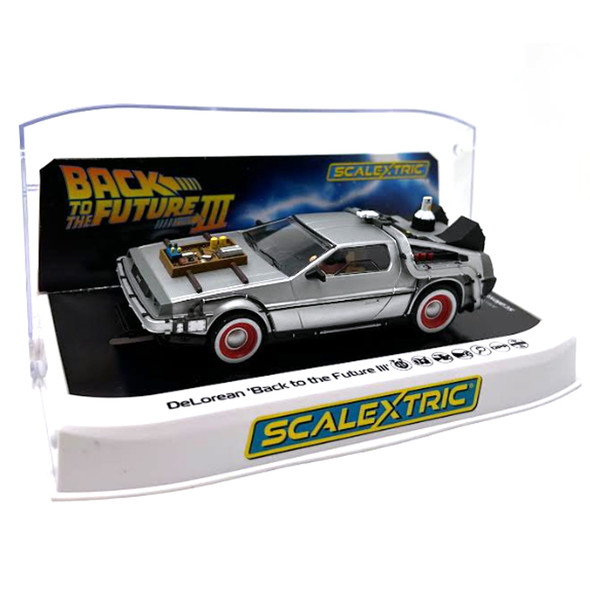 Scalextric C4307 Back to the Future Part 3' - Time Machine 1/32 Slot Car