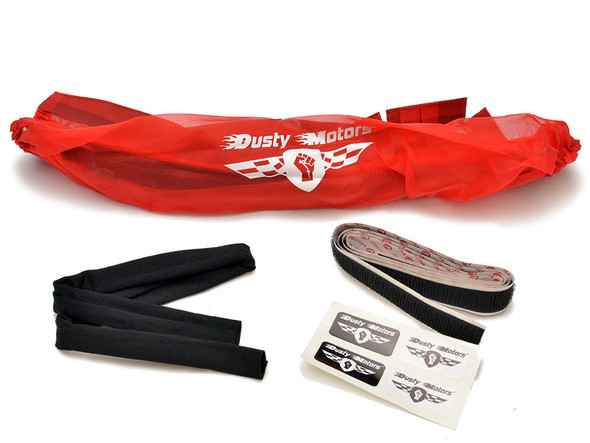 Dusty Motors Protection Dust Cover - Red : HPI Trophy Truggy / Buggy Fluz