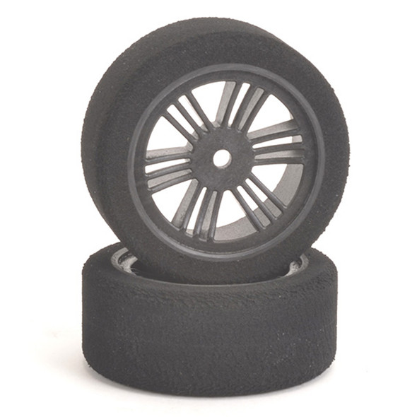 Contact RC J14073 1/10 Foam Front Tires 26mm 40Shore JAP Black Carbon Wheels (2) Contact RC J14073 1/10 Foam Front Tires 26mm 40Shore JAP Black Carbon Wheels (2)