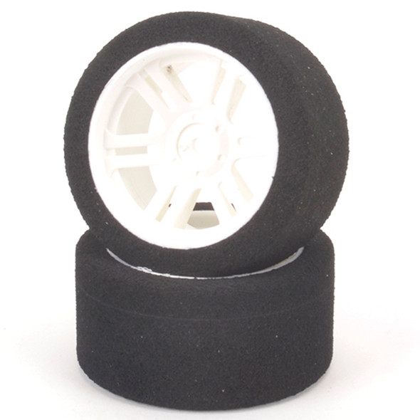 Contact RC JD32F 1/10 GPR 220mm Front Tires 65mm/32Sh w/White Wheels (2) Contact RC JD32F 1/10 GPR 220mm Front Tires 65mm/32Sh w/White Wheels (2)