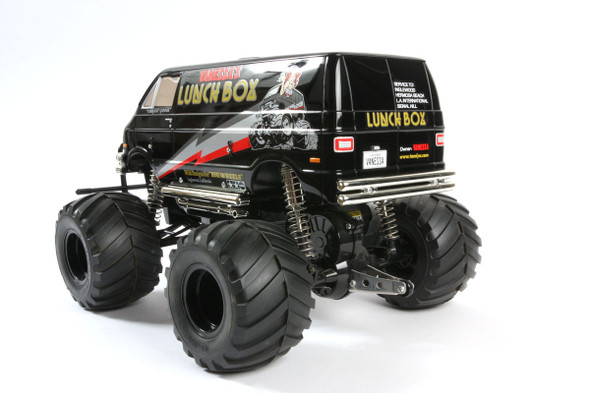 Tamiya 58546-60A 1/12 RC Lunch Box Black Edition 2WD On-Road Monster Van Kit