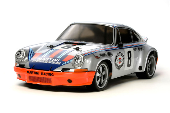 Tamiya 58571-60A 1/10 RC Porsche 911 Carrera RSR 4WD On Road TT-02 Chassis Car Kit