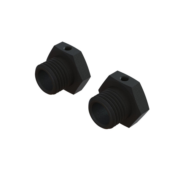 ARRMA ARA311067 Aluminum Wheel Hex Black for 1/7 Infraction - 1/8 Typhon