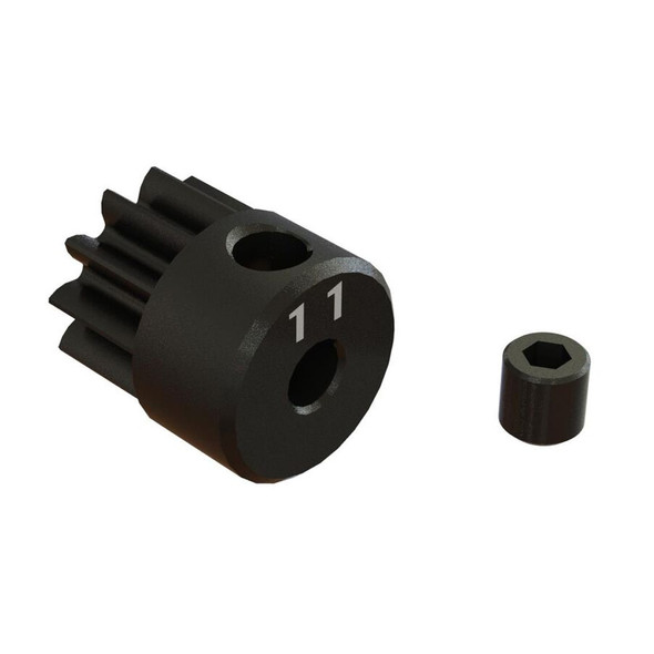 ARRMA ARA311073 11T 0.8 Mod CNC Steel Pinion Gear for 1/8 Infraction