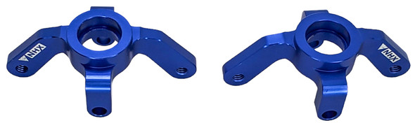 NHX RC Aluminum Front / Rear Steering Knuckle with Bearings for 1/10 Redcat Blackout XTE / XBE / SC -Blue