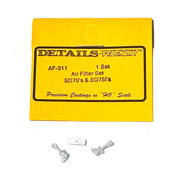Details West AF-311 Air Filter Set for EMD SD70 & SD75I HO Scale