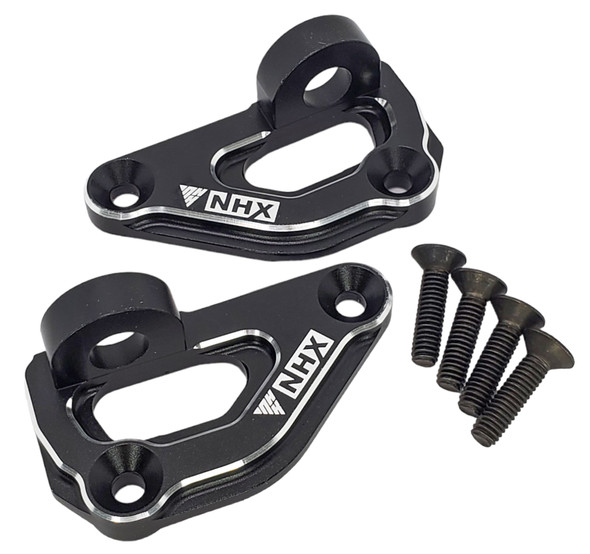 NHX RC Aluminum Body Mounts for Axial SCX6 -Black