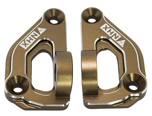 NHX RC Aluminum Body Mounts for Axial SCX6 -Bronze