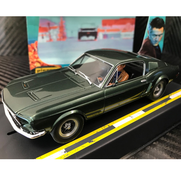 Pioneer P125 BULLITT 1968 Mustang 390GT Slot Car 1/32 Scalextric DPR