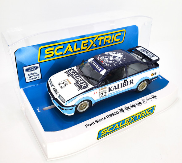 Scalextric C4343 Ford Sierra RS500 - BTCC 1988 - Andy Rouse 1/32 Slot Car