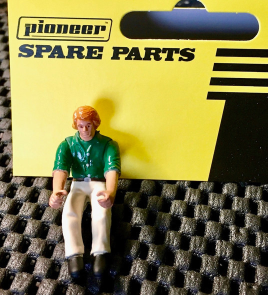 Pioneer FD203435 Painted Street Car Driver Figure 1/32 Slot Car