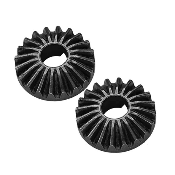 GPM Medium Carbon Steel Front / Center / Rear Differential Bevel Gear Black for Sledge