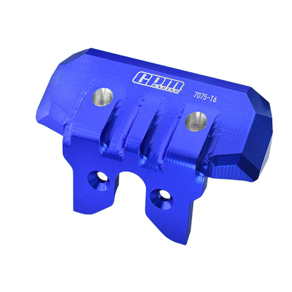 GPM Aluminum 7075-T6 Front Bumper Blue for Traxxas 1/8 4WD Sledge
