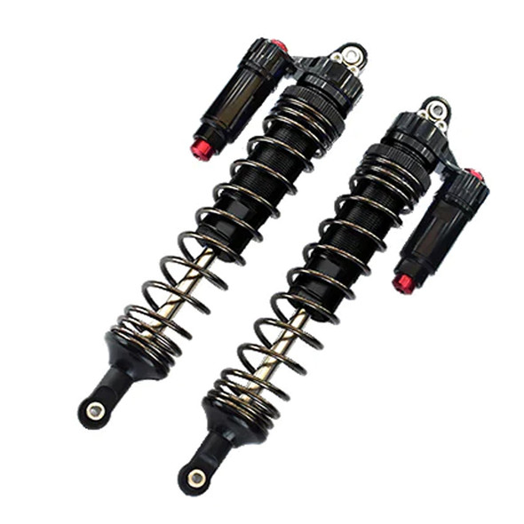 GPM Aluminum 6061-T6 Front L-Shape Piggy Back Sprint Dampers 135mm Black for UDR