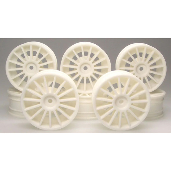 Kyosho 92012-8W Aero 24 Wheels 15-Spoke / White (8)