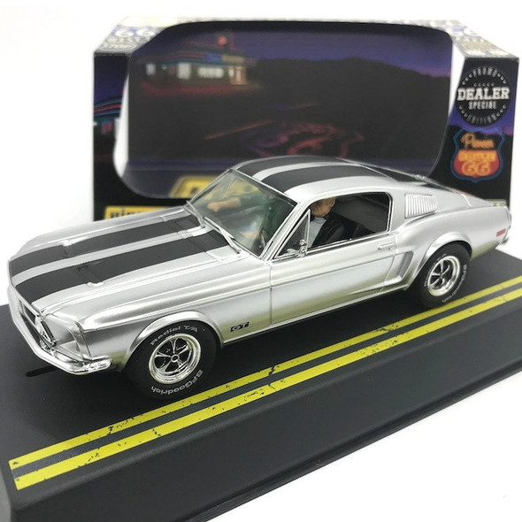 Pioneer P157-DS Mustang GT Route 66 Dealer Special Slot Car 1/32 Scalextric DPR