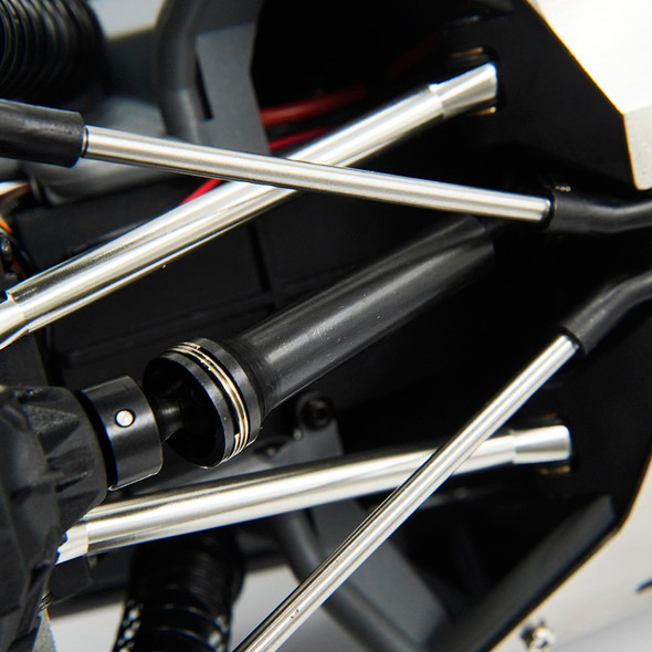 Yeah Racing AXCP-012BK HD Steel Front & Rear Center Shaft Set for Axial Capra
