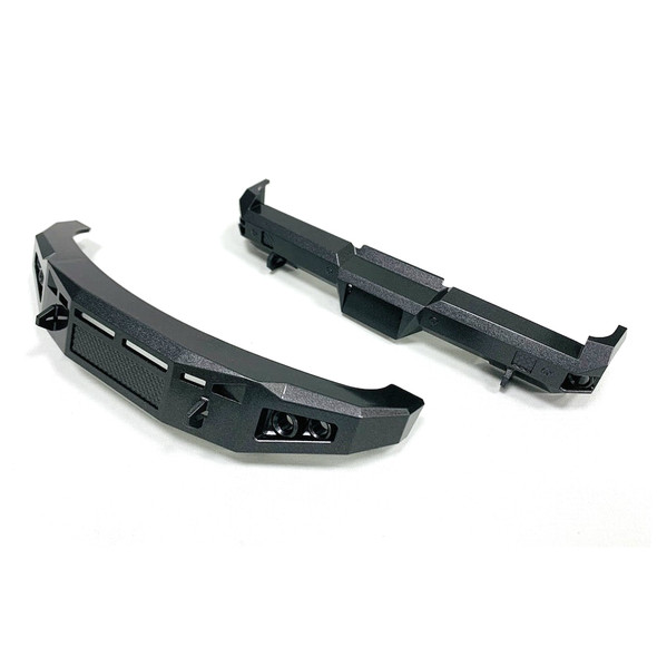 CEN Racing CKD0494 KAOS Grey Titanium Color Bumper Set F/R for F250 or F450