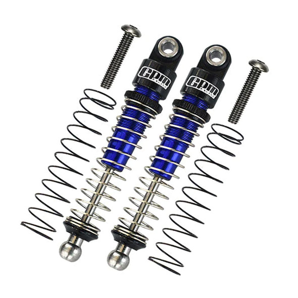 GPM Aluminum 6061-T6 Front Or Rear Shock 38mm Blue for Kyosho 1/18 Mini-Z 4x4