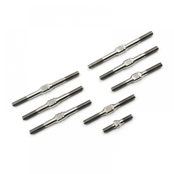 Yeah Racing TATF-002SV 64 Titanium Turnbuckle Set (7pcs) for Tamiya Top Force