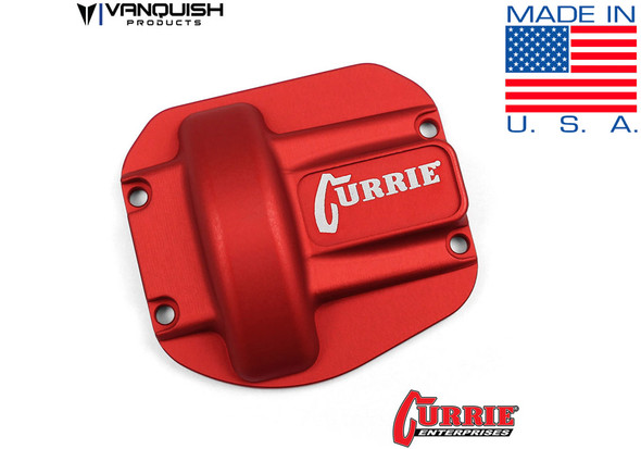 Vanquish VPS08216 CURRIE ROCKJOCK VATERRA ASCENDER DIFF COVER RED ANODIZED