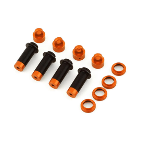 STRC ST9763XO Aluminum Complete Shock Set Orange (4) for Traxxas TRX-4M