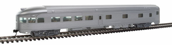 Walthers 910-30350 85' Budd Observation Unlettered RTR Passenger Car HO Scale