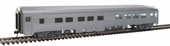 Walthers 910-30350 85' Budd Observation Unlettered RTR Passenger Car HO Scale