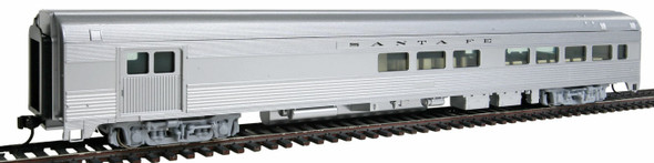 Walthers 910-30052 85' Budd Baggage-Lounge RTR Santa Fe Passenger Car HO Scale