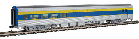 Walthers 910-30063 85' Budd Baggage-Lounge RTR Delaware & Hudson Passenger Car HO Scale