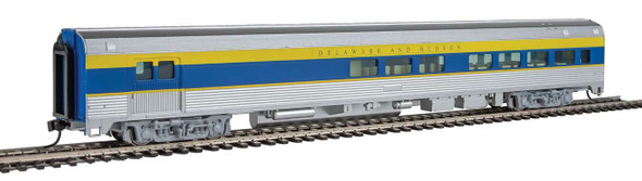 Walthers 910-30063 85' Budd Baggage-Lounge RTR Delaware & Hudson Passenger Car HO Scale
