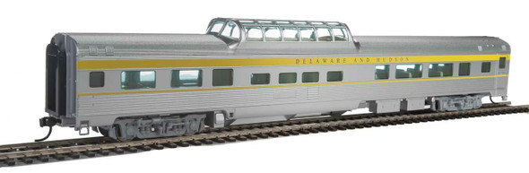 Walthers 910-30406 85' Budd Dome Coach Delaware & Hudson Passenger Car HO Scale