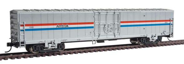 Walthers 910-31100 60' Thrall Material Handling Car Amtrak RTR #1550 HO Scale