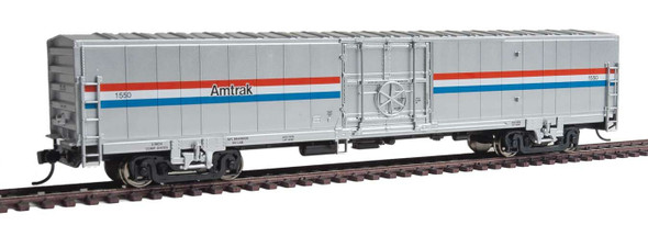 Walthers 910-31100 60' Thrall Material Handling Car Amtrak RTR #1550 HO Scale
