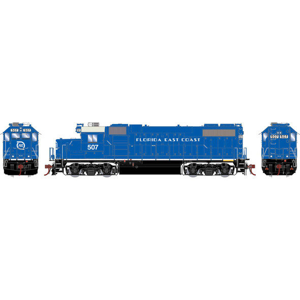 Athearn ATHG71813 GP38-2 Florida East Coast #507 Locomotive w/DCC & Sound HO Scale