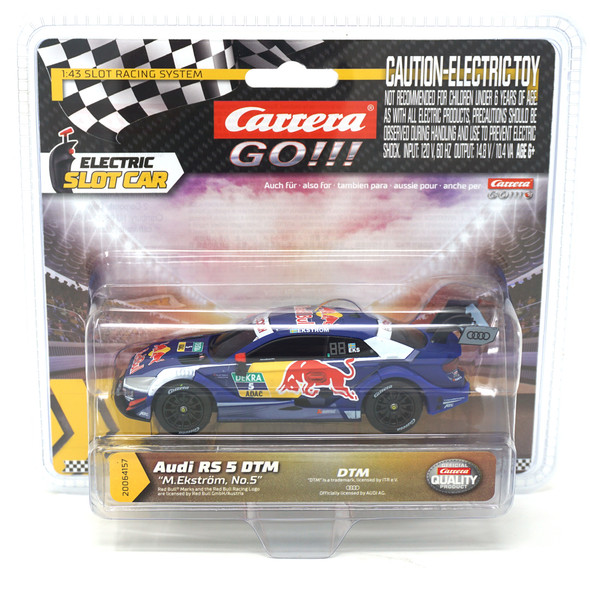 Carrera GO! 64157 Audi RS 5 DTM "M. Ekström No.5 1/43 Slot Car