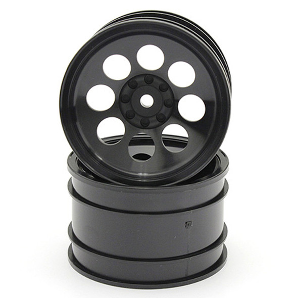 Kyosho OTH245BK 8 Hole Wheel 50mm Black (2pcs) : Optima Buggy