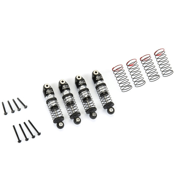 Pro-Line 6387-00 1/24 Aluminum Big Bore Scaler Shocks (4) for SCX24