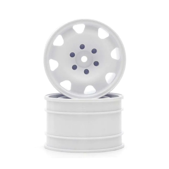 Kyosho OTH246W 8SP Wheels 50mm White (2pcs) for Optima Mid