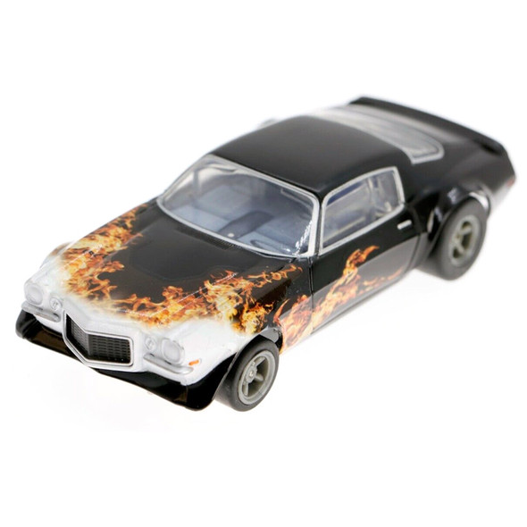 AFX 22073 Camaro 1970 Wildfire Black/Yellow/Orange HO Scale Slot Car