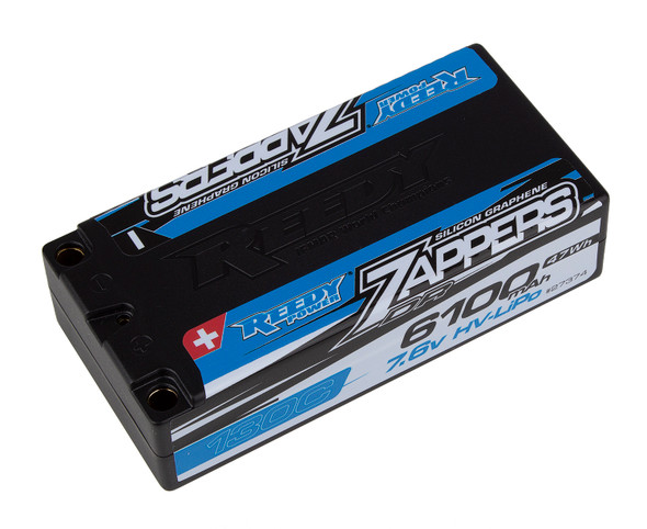 Associated 27374 Zappers DR 6100mAh 130C 7.6V Shorty Drag Racing Lipo Battery Associated 27374 Zappers DR 6100mAh 130C 7.6V Shorty Drag Racing Lipo Battery