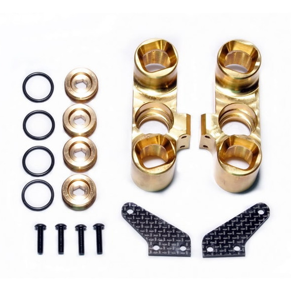 HoBao OP-0166 Brass Steering Knuckles Set for 1/7 Extreme VTE2 / Hyper VS2