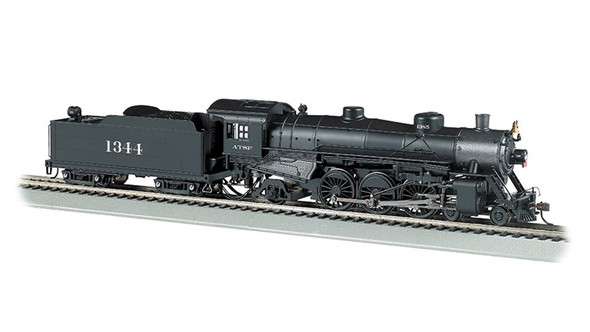 Bachmann 52901 USRA 4-6-2 Light Pacific Santa Fe # 1344 w/ DCC Locomotive HO Scale