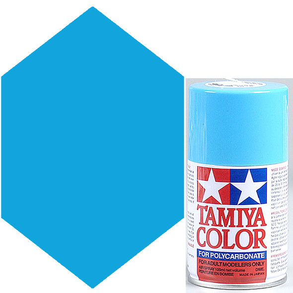 Tamiya Polycarbonate Light Blue Spray Paint PS-3