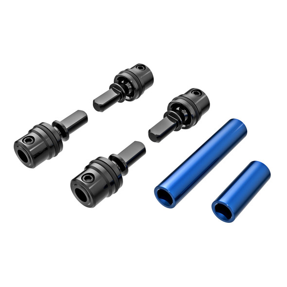 Traxxas 9751-BLUE Steel / Alum Male / Female Center Driveshafts (F/R) for TRX-4M
