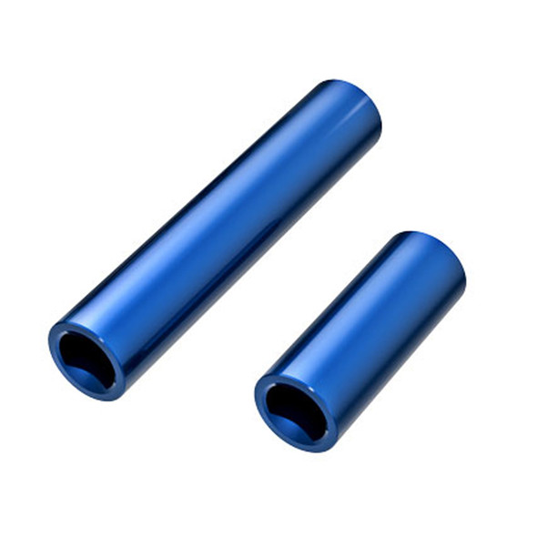 Traxxas 9752-BLUE Aluminum Front/Rear Center Driveshafts Set for TRX-4M