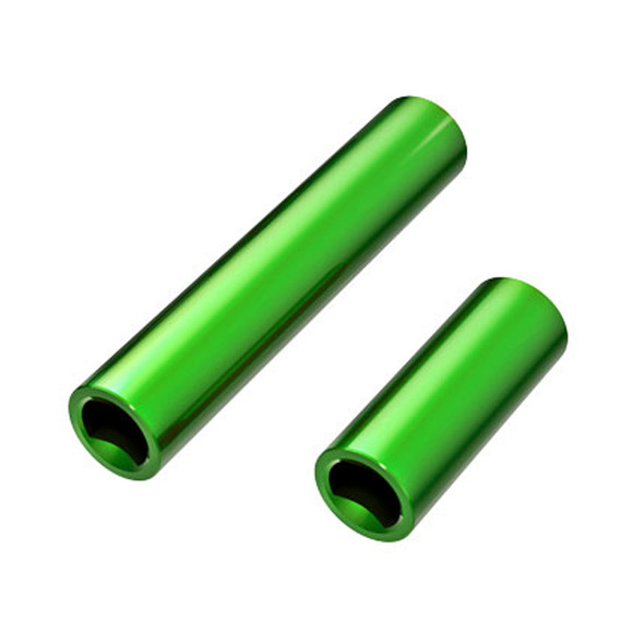 Traxxas 9752-GRN Aluminum Front/Rear Center Driveshafts Set Green for TRX-4M