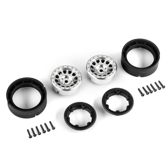 Traxxas 9781-SATIN Method Race Wheels 1.0'' - 105 Beadlock (2) for TRX-4M