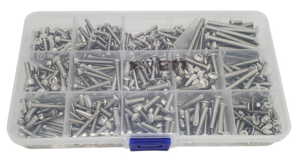 NHX RC Stainless Steel Screw Box 325+ Pcs for 1/5  Traxxas X-MAXX 8S